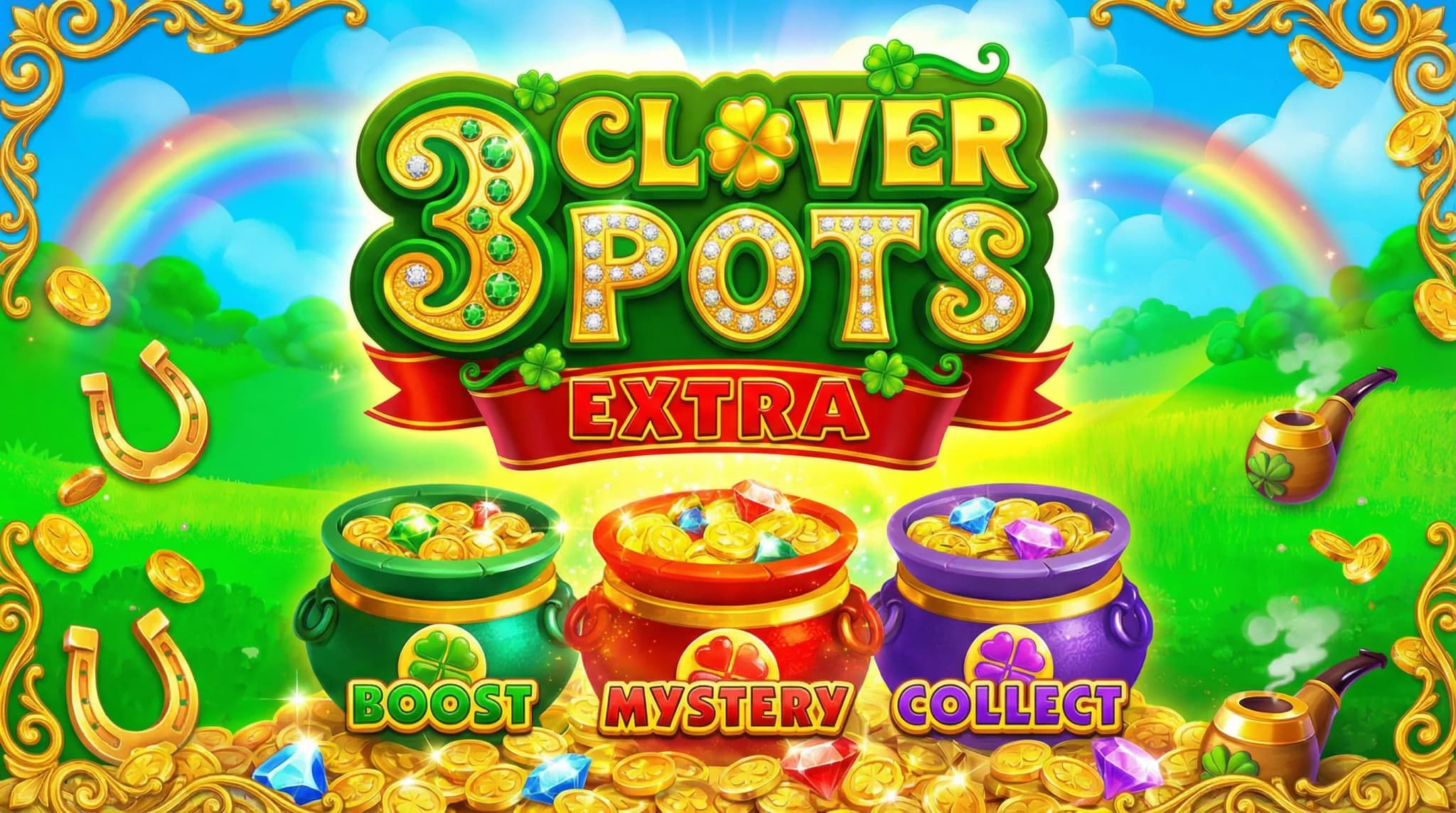 3 Clover Pots Extra