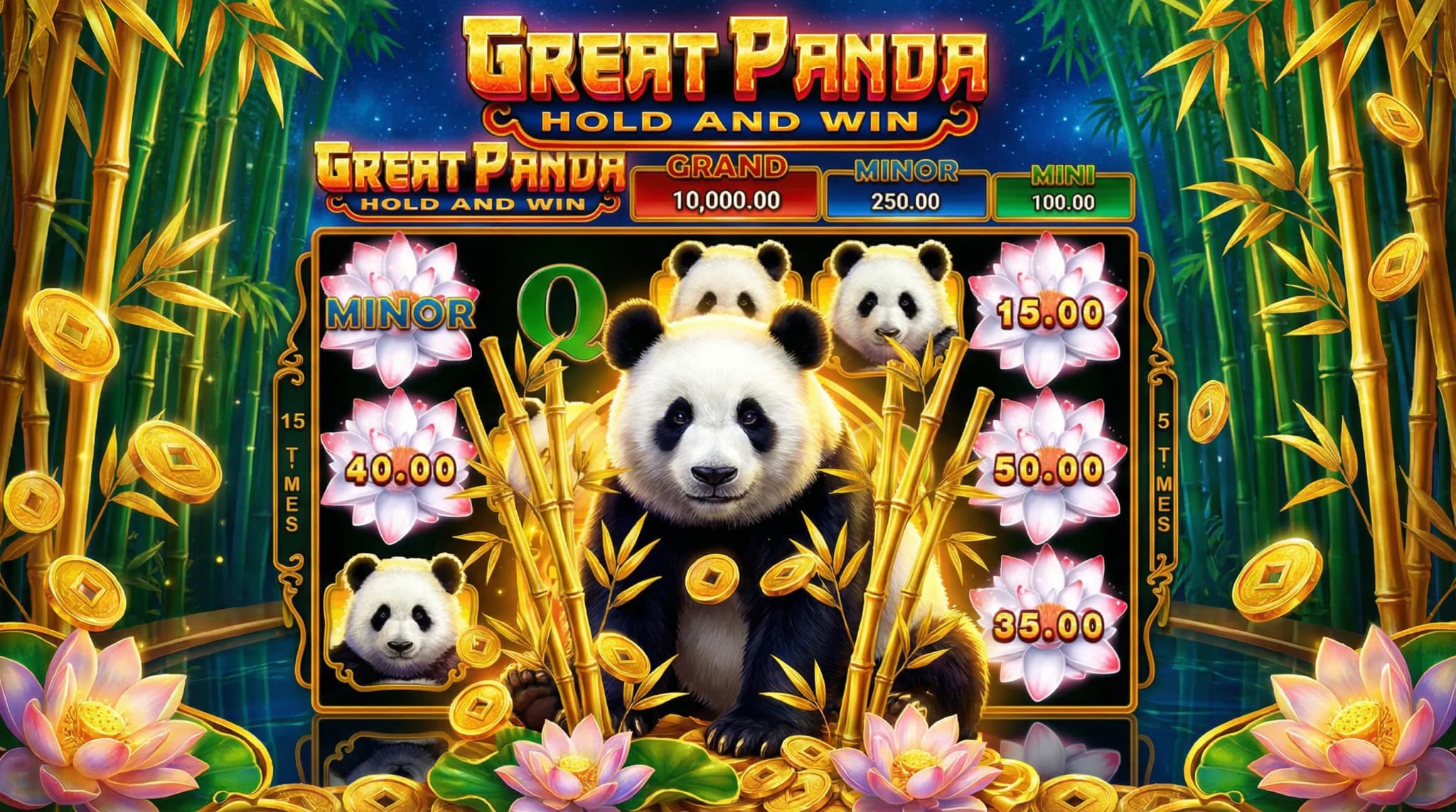 Great Panda: Hold and Win