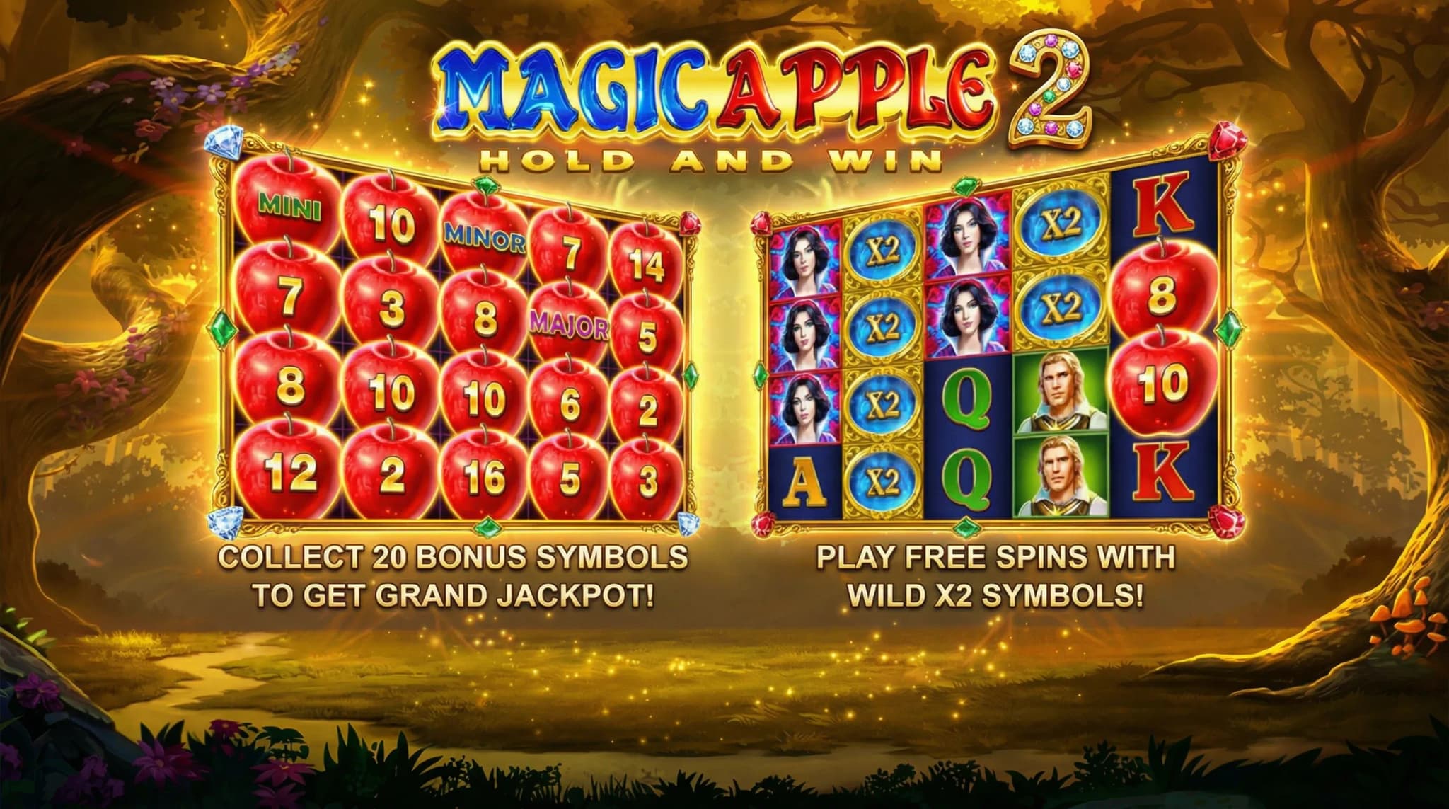 Magic Apple 2: Hold and Win