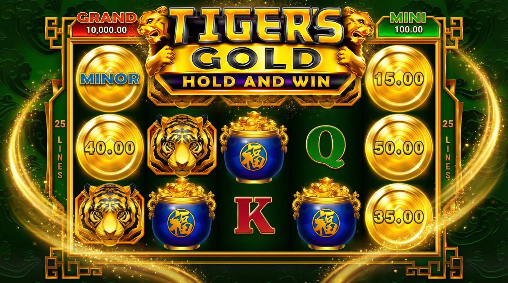 Tiger's Gold: Hold and Win